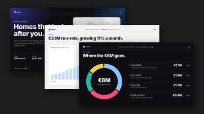 Glassmorphism Pitch Deck template for PowerPoint, Canva and Google Slides – cover