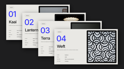 Portfolio Vol 2 — chapters
