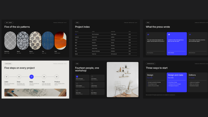 Portfolio Vol 2 — studio practice