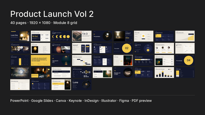 Product Launch Vol 2 — what is inside