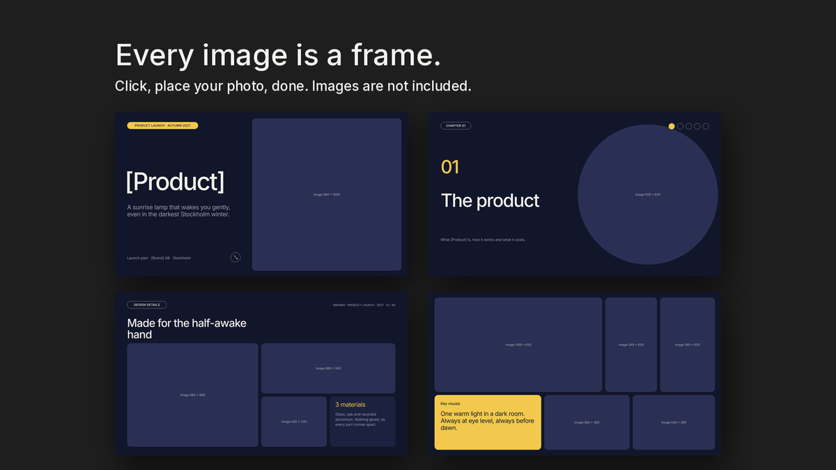 Product Launch Vol 2 — frames