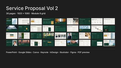 Service Proposal Vol 2 — what is inside