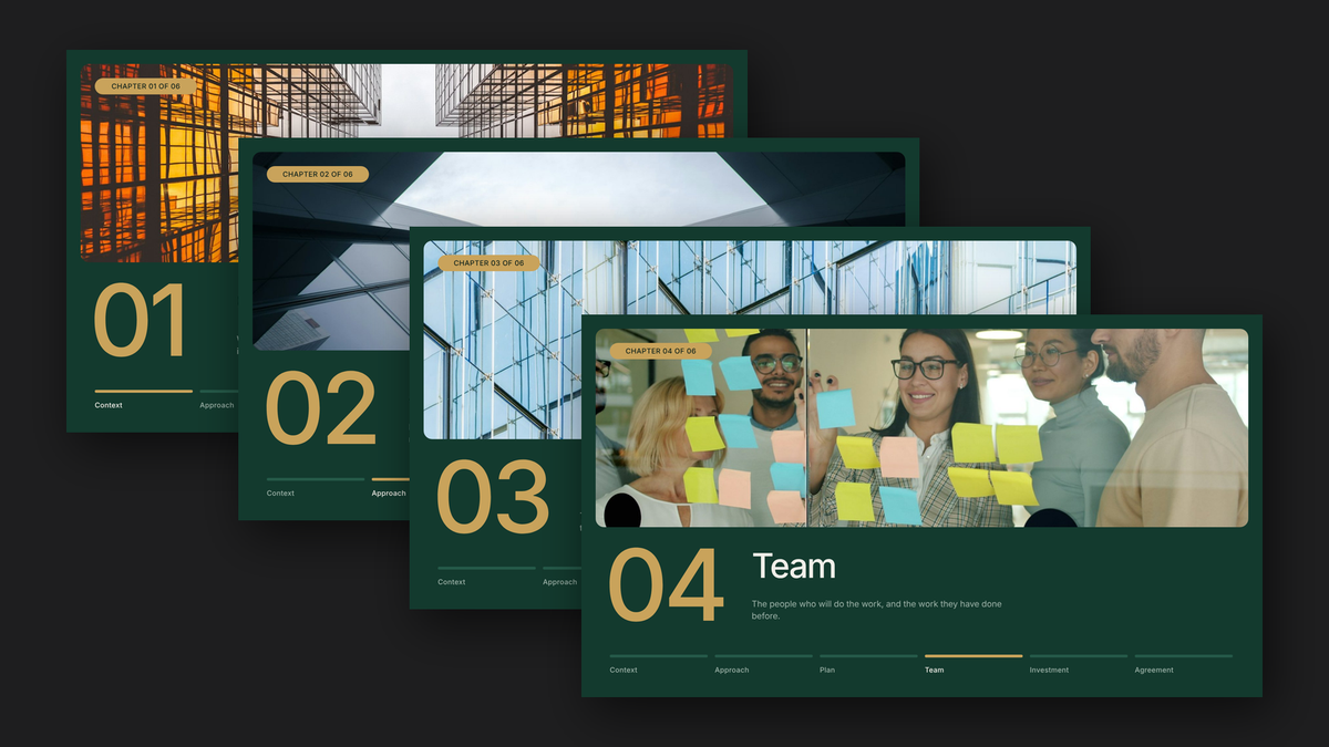 Service Proposal Vol 2 — chapters