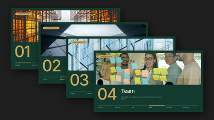 Service Proposal Vol 2 — chapters