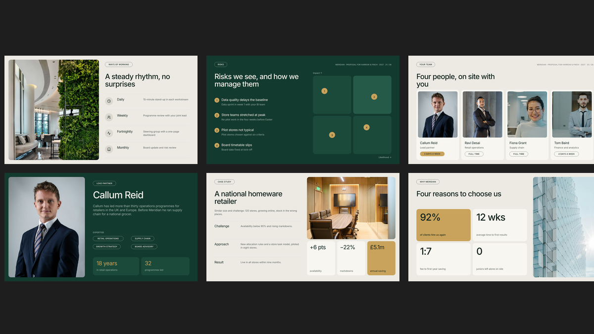 Service Proposal Vol 2 — team proof