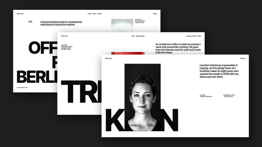 Studio Profile Swiss — cover