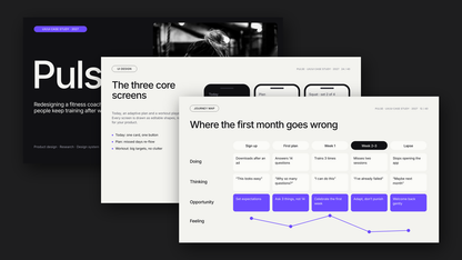UX/UI Case Study Vol 2 — cover