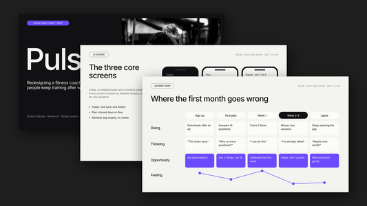 UX/UI Case Study Vol 2 — cover