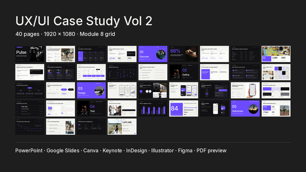 UX/UI Case Study Vol 2 — what is inside