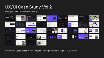 UX/UI Case Study Vol 2 — what is inside