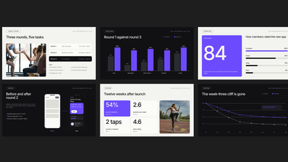 UX/UI Case Study Vol 2 — test outcomes