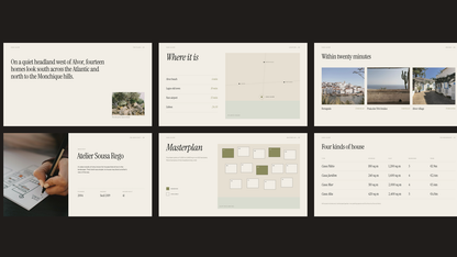 Luxury Real Estate Brochure template – the place