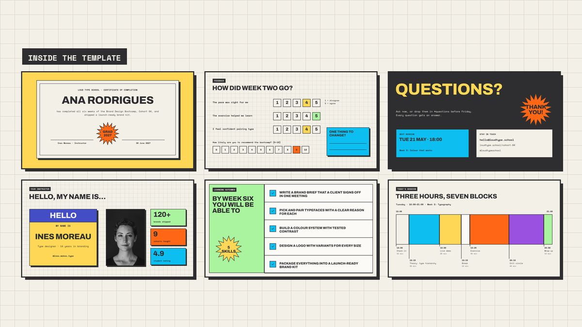 Workshop & Course Vol 4 — pages 3