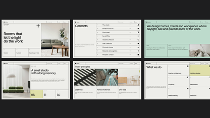 Minimal Portfolio template – studio