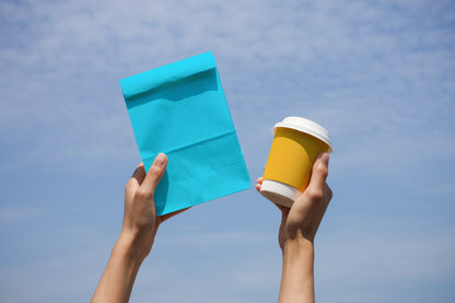 Paper bag & cup Mockup BC03