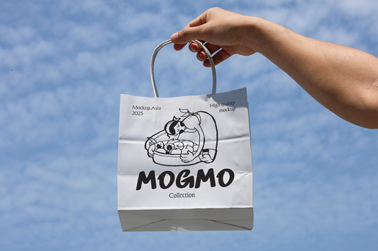 Paper bag Mockup (PB04) | Realistic PSD Template