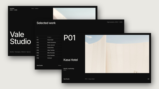 Module 8 Portfolio Vol 1 — cover