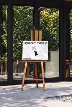 Signboard Mockup MCS27