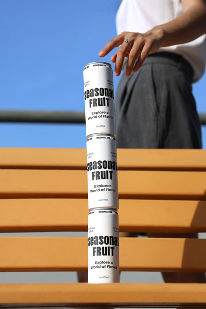 soda can mockup stacked vertically with balanced composition